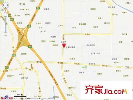 君域豪庭电子地图
