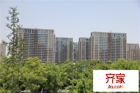 绿城玉兰西花园高层外立面(2015.5.20)