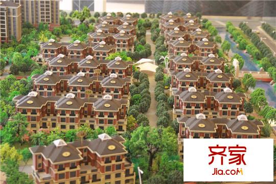 上置香岛御墅沙盘图