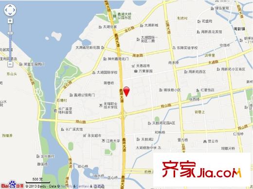 魅力万科城酩悦电子地图