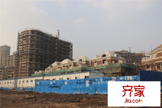 龙世西湖湾别墅与大平层进度实景(2014.11)