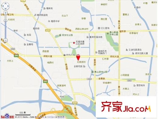 金都花园电子地图