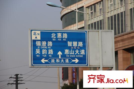 金都花园周边配套交通指示