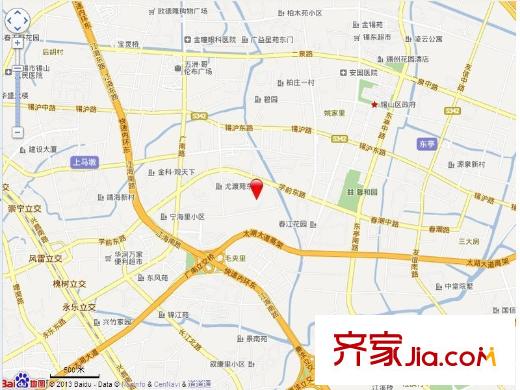 银仁御墅花园电子地图