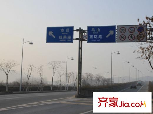 太湖瑞仕花园周边交通导视牌