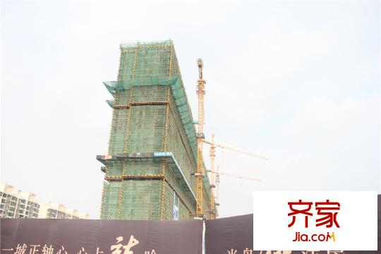 富力十号B区8#实景(2015.9.18)