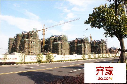 奕淳・洋溪绿园工程进度图(2015.3)