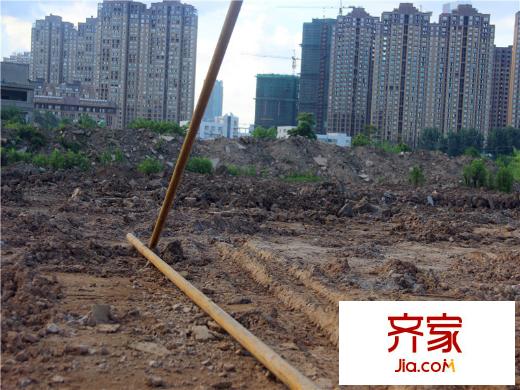 无锡孔雀城二期地块工程进度(2014.8)