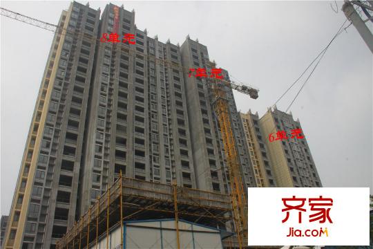 弘阳上品高层进度实景(2015.07)