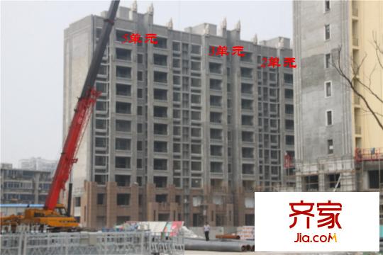 弘阳上品高层进度实景(2015.07)