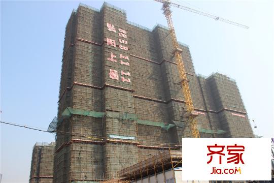 弘阳上品高层进度实景(2015.3)