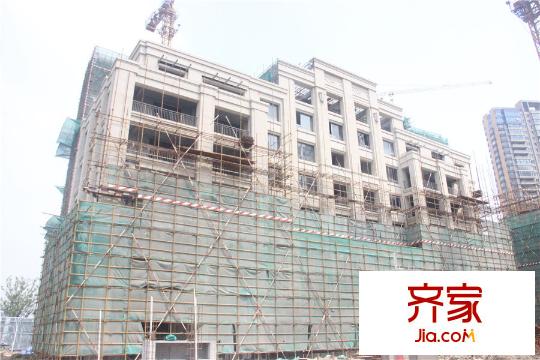 绿地西水东高层进度实景(2015.4)