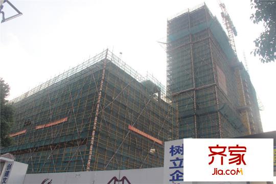 金茂杨墅园高层2#3#进度(2015.10)