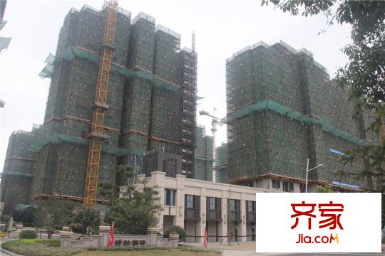 领秀琥珀澜湾4#5#进度实景(2015.9)