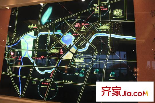 映月华府区位图