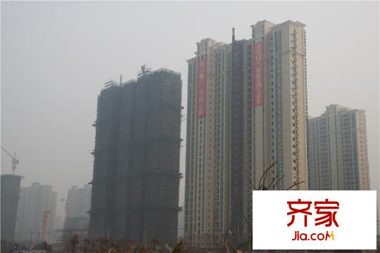 恒大绿洲二期9#10#进度外景(2015.2)