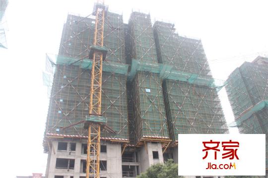 领秀琥珀澜湾2#北侧外立面(2015.9)