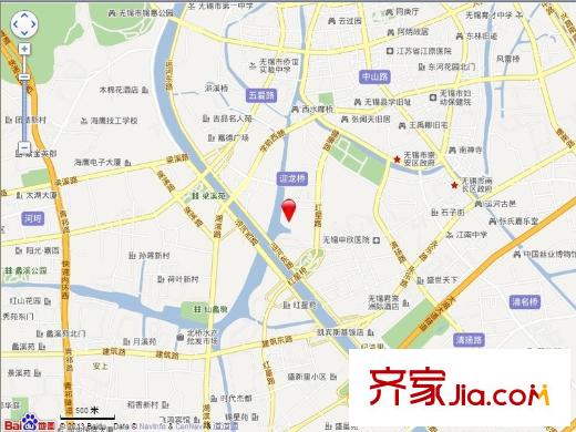 天元世家电子地图