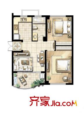 蠡湖香榭5-401 2室2厅1卫