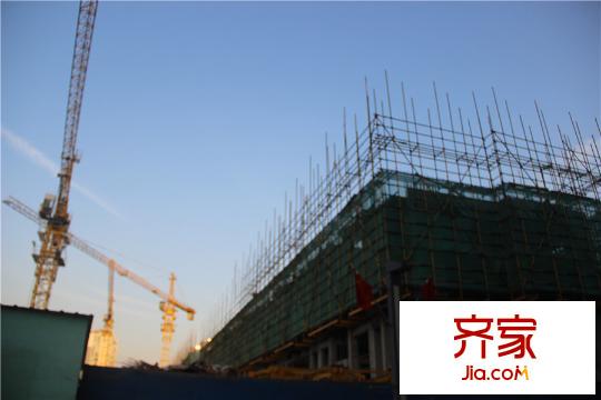 新城金郡2、3#工程进度实景(2015.12)