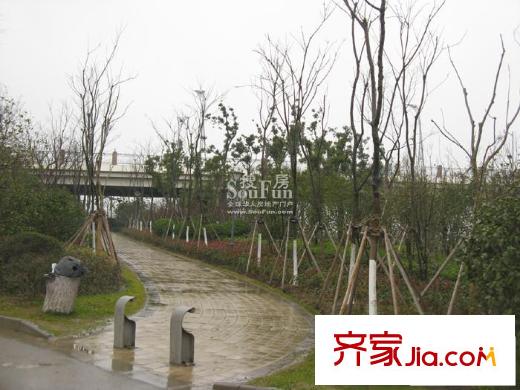 太湖威尼斯花园别墅配套图蠡湖大桥公园