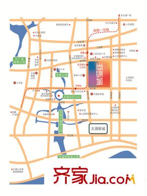 新加坡・尚锦城区位图