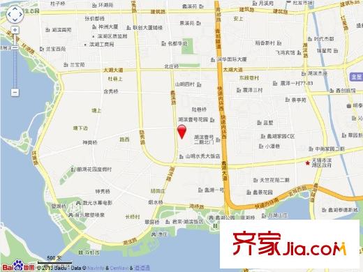 蠡湖香榭电子地图