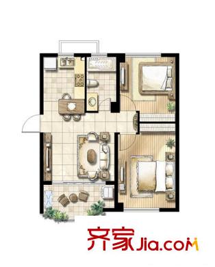 蠡湖香榭2-401 2室2厅1卫