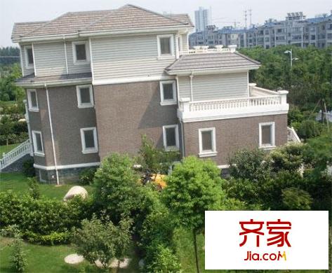 太湖威尼斯花园别墅外景图实景图