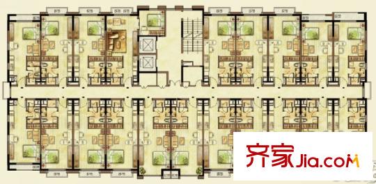 龙湖滟澜山户型图单身公寓龙湖霖珑户型图 1室1厅1卫1厨