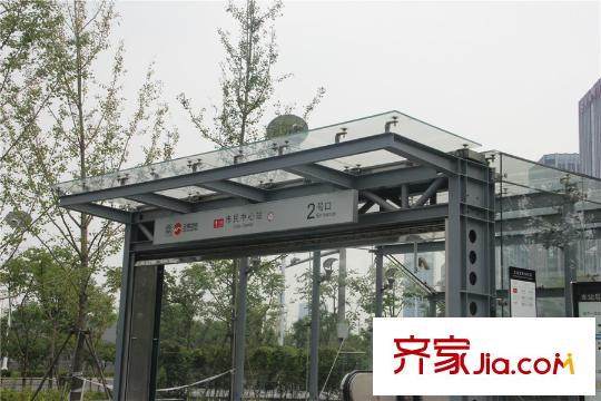 绿城玉兰花园周边配套地铁1号线市民中心站2号口
