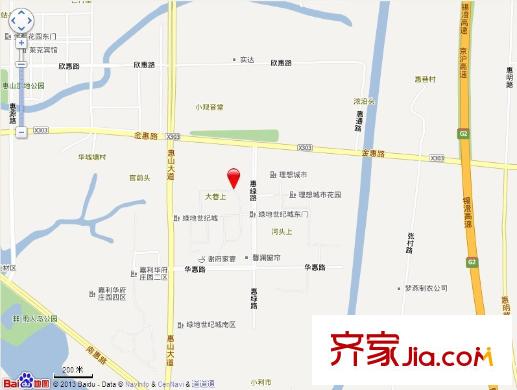 融创理想城市交通图