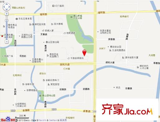 奥林匹克花园交通图