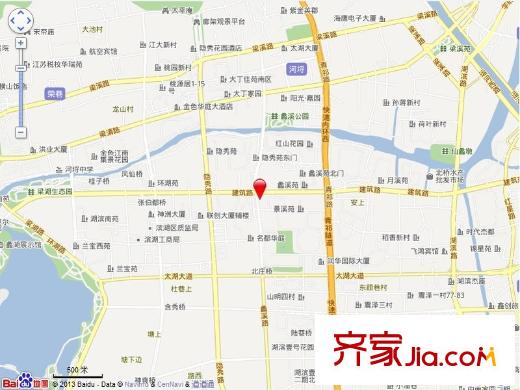 奥林花园交通图