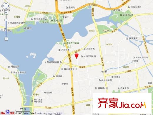 太湖国际社区电子地图