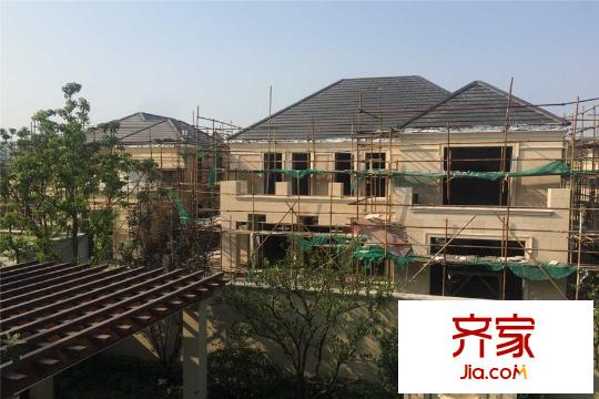 绿城雅园工程进度实景(2015.8)