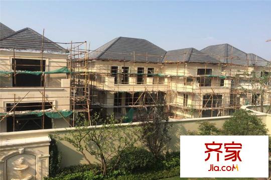 绿城雅园工程进度实景(2015.8)