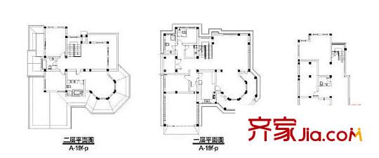 弘阳三万顷A-19f-p户型(2012.11) 4室3厅5卫1厨