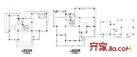 弘阳三万顷A-25b-p户型(2012.11) 4室3厅5卫1厨