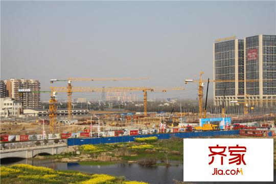 太平洋城中城工程进度(2015.4)