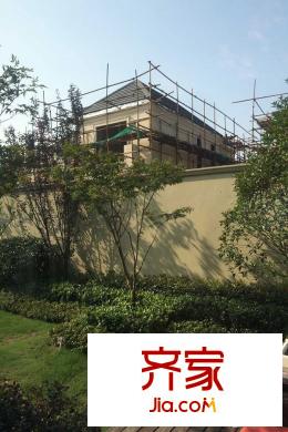 绿城雅园工程进度实景(2015.8)