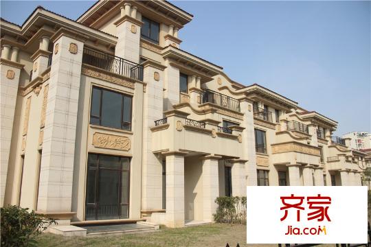 金丰・观湖铂庭一期别墅实景(2015.3.22)