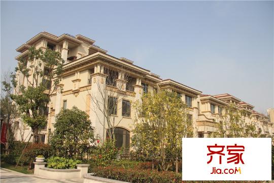 金丰・观湖铂庭一期别墅实景(2015.3.22)