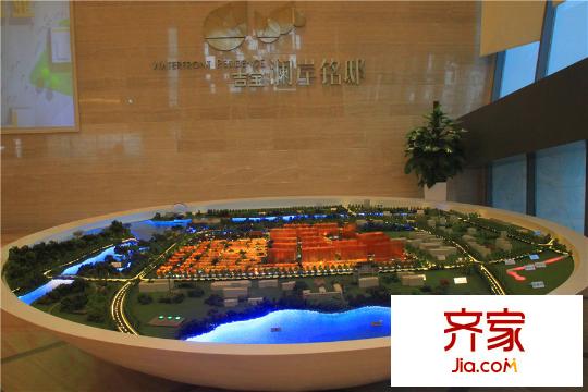 吉宝・澜岸铭邸售楼处实景(2015.12)