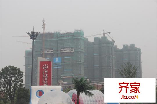 无锡万达文化旅游城小高层实景(2015.5.28)