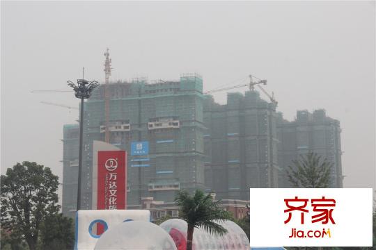 无锡万达文化旅游城小高层实景(2015.5.28)