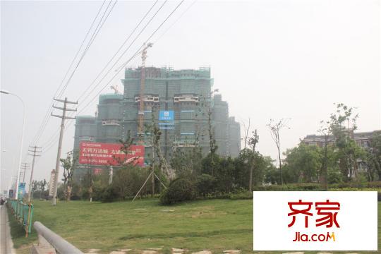 无锡万达文化旅游城小高层实景(2015.5.28)