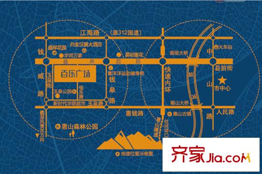百乐和园区位图