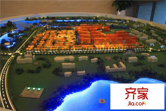 吉宝・澜岸铭邸售楼处实景(2015.12)