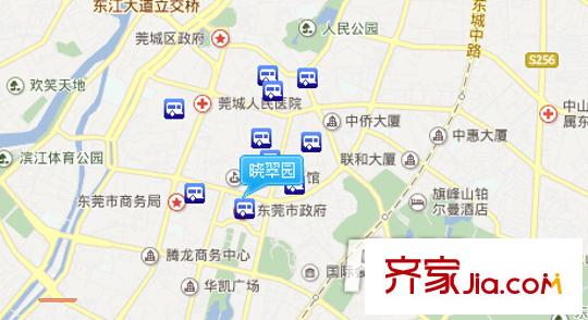 曉翠園交通圖 